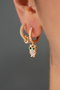 Heliophilia Silver Pendientes de Metal Multicolor con Circón CKP9437